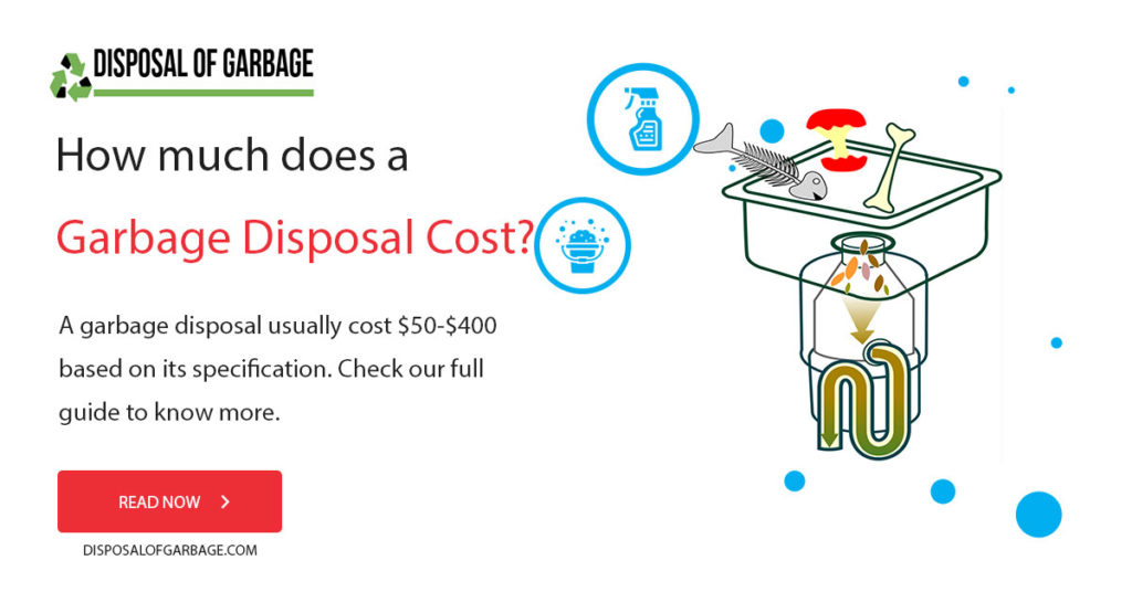 how-much-does garbage disposal cost
