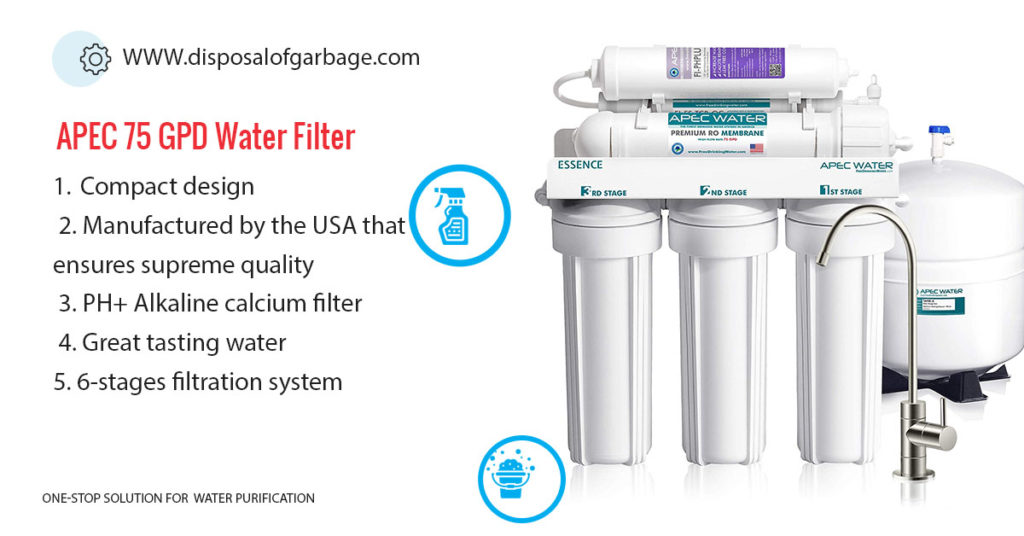 APEC 75 GPD Drinking Water filter review